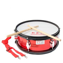 Sand drum paint snare drum childrens student drum 13-inch team drum aluminum alloy nylon press ring snare drum