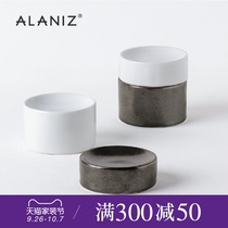 alaniz chenman high and low dishes European Western dishes ceramic light luxury tableware snacks dishes cold dishes