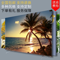 2021 new TV cover dust cover cover dust cloth 70 cover cloth 55 inches 65 inches 75 inches 80 all-inclusive set