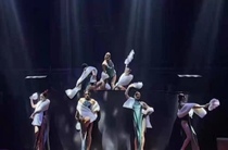 Mianies acting out of the new bar Chinese style gogo gogo to serve nightclub dancer dance performance
