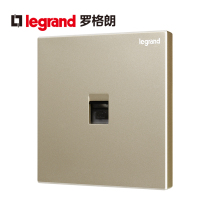 TCL Legrand ceremony Milan gold phone socket panel 86 type champagne gold voice phone socket panel