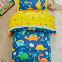 Kindergarten three-piece quilt Six-piece baby nap into the garden bedding Childrens quilt core cotton four seasons universal