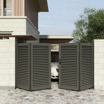 Villa Stainless Steel Custom Patio Door Garage Electric Translation Gate Villa Garden Open Door Entrance folding door