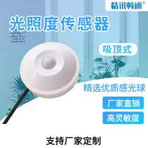 Ceiling type illuminance sensor RS485 illuminance transmitter Ceiling type illuminance meter Brightness detector