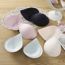 Chest pad insert sports underwear pad sponge lining replacement thickened gathering thin ultra-thin silicone bra bra pad