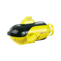Wireless remote control speedboat waterproof fish tank toy mini remote control submarine navigation model children Electric remote control ship