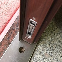 Anti-theft door latch door bolt ground pin underbolt female door bolt double Open invisible door bolt lock accessories