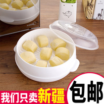 Steamed buns utensils in microwave oven kitchen supplies large steamed fish hot rice special steamer round steamer round steamer
