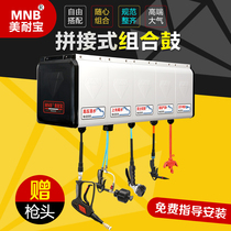 Car wash equipment combination bulging drum automatic telescopic hose reel Car beauty high pressure water drum Auto repair electric drum tool