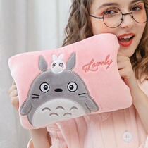 Warm baby girls use rechargeable big aunt to apply belly cute hot water bag dormitory warm water bag plush hand warmer