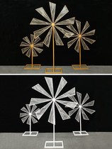 New wedding props electric rotating windmill road lead stage iron lifting Ferris wheel window decoration ornaments