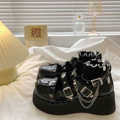 taobao agent Universal Japanese footwear platform English style, punk style, Lolita style, British style