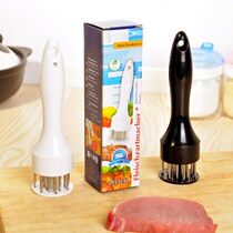 Buckle meat hole roast meat skin household meat hammer pickled meat hammer tie tool tendon breaker loose meat needle pigskin stab meat kitchen