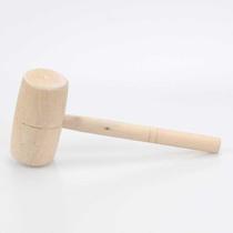  Installation hammer body Household mallet slapping back mallet wooden hammer Solid wood kitchen strong meat hammer Durable 
