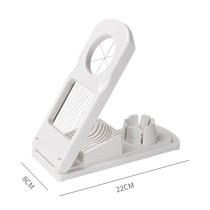 Egg cutting artifact Preserved egg cutting device Multi-flap divider Household slicer 304 stainless steel multi-function three-in-one