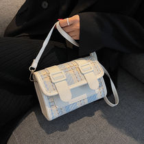 Fall Plaid Pouch Pack Woman Bag 2021 New Wave Minimalist Fashion Single Shoulder Bag 100 Hitched Cambridge Bag