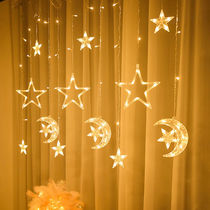 () Stars light festoons lamps Full Star Christmas Bedrooms to arrange room decorations ins