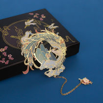 Metal Hollowed-out Bookmark Art China Wind Gift Box Metal Bookmark Teachers Festival Students Use Graduation Season Commemorative Gifts