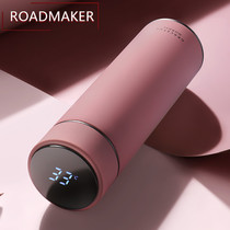 Rod Mico portable thermos cup womens large capacity customizable water Cup smart high-end tea cup Mens Cup
