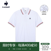 Lekak French roosters summer daily turnover short sleeve polo shirt T-shirt man