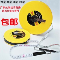 Mini linen tape measure 50m Leather tape measure 30m Leather tape measure 20m Extended box ruler Meter ruler Measuring tool cloth ruler