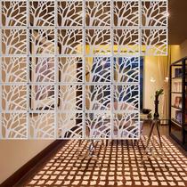 Partition screen stylish and simple entrance door living room hanging screen hollow window grille wall sticker hanging curtain wall sticker beauty