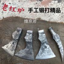 New Fathers Day promotional clip steel logging axe popular hot selling mountain camping handmade forged clothes five