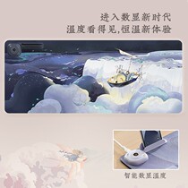 Warm Table Mat Heating Mouse Mat Tabletop Fever Table Mat Students Writing Office Computer Desk Country Wind Electric Heating