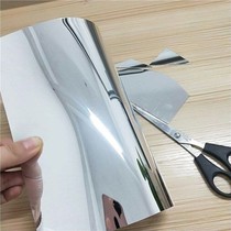 The glass sticker is not afraid to stick to the full body mirror bedroom on the wall can be affixed with a soft plastic wall hanging mirror panel