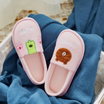 Moon shoes summer thin bag with postpartum soft sole maternity shoes spring and autumn thick sole September 10 autumn maternal slippers