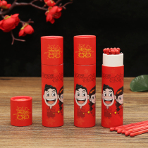 High-end wedding matches with old-fashioned disposable safety lengthy moving cigarette art