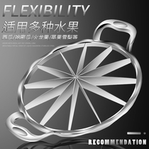 German stainless steel cutting watermelon slicing artifact trembling cantaloupe fruit cutting divider denucleator enlarged number