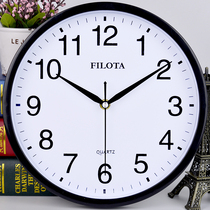 Living room wall clock hanging clock hanging clock hanging wall large wall hanging student childrens clock dining room decoration silent lying