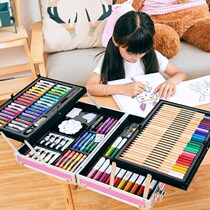 Painting set tool set 6-7-9 years old boys and girls art painting tools elementary school students 4-6-8 years old
