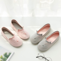 Moon shoes spring and autumn postpartum soft bottom bag with indoor summer thin maternity shoes thick bottom maternal moon slippers women