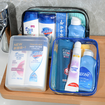Travel care set Portable shampoo Shower gel sample Mens and womens toiletries Full set of business travel toiletry bag