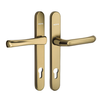 HOPO high and low door handle double layer with gauze net swing door flat handle handle handle accessories HSD636