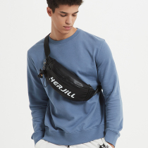 New Chest Bag Men Tide Card Diagonal Satchel Summer Ins Small Backpack Single Shoulder Bag Casual Leather Satchel Sports Pocket