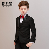 Childrens suit suit Boys flower girl dress Middle and large childrens piano performance suit Childrens suit host catwalk