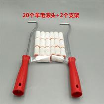 2 inch short wool roller brush latex paint paint paint paint brush wall corner repair little thumb roller brush bag