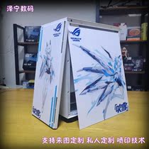 Patriot K1 M2 Peninsula iron box W1 side through chassis animation custom DIY host sticker MATX ITX desktop