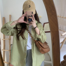 Pregnant woman Lining Clothes Spring Autumn Season Career Loose big code Overalls Korean version Snow spinning blouses Chauded summer clothes Little Inch Shirt
