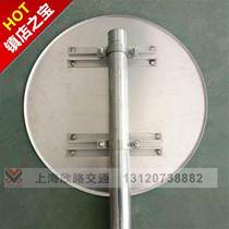 Traffic clamp tube clamp 60 single 76 sign single 90 double u-shaped hoop rod galvanized semicircle double 2-sided hoop sign