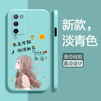 Applicable OPPOA56 mobile phone shell OPPO protective sleeve A56 liquid silicone a55 full package PFVM10 anti-fall hard work 5G soft shell opa male oopoa female opo