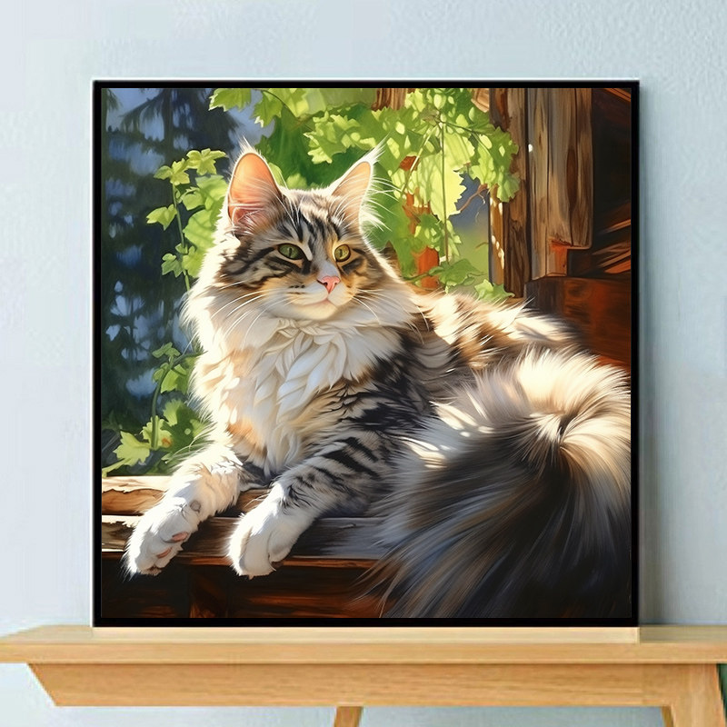 diy油画猫-diy油画猫促销价格、diy油画猫品牌- 淘宝