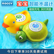 ROCCY baby water temperature meter Baby bath thermometer Water temperature measurement Childrens water temperature meter Rechargeable electronic thermometer