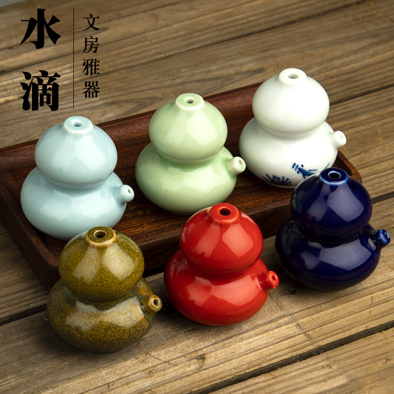 青瓷水滴砚滴壶-青瓷水滴砚滴壶促销价格、青瓷水滴砚滴壶品牌- 淘宝