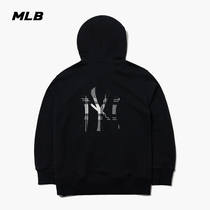  MLB official mens and womens couple sweater NY plaid sports fashion hooded sweater 21 autumn new HDC01