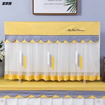 Do not take off the TV cover dust cover cover 55 hanging desktop fabric 65-inch LCD TV cover 2021 new