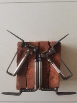 4 blocks of adjustable hand brick clamps labor-saving to move brick pliers to try out a variety of bricks 19-22 cm range available